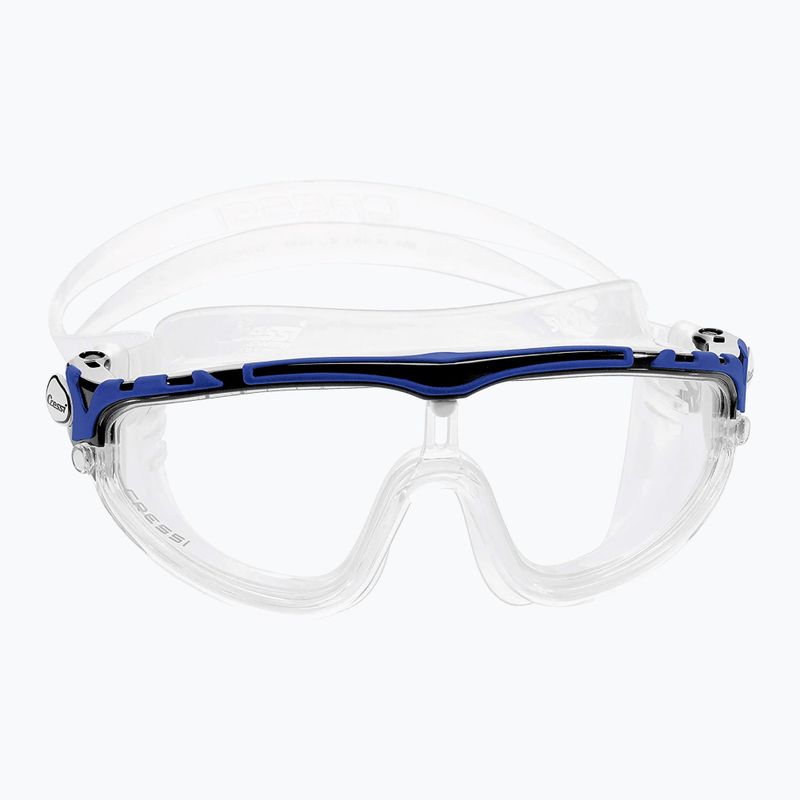 Bademaske Cressi Skylight farblos-blau DE2332 6