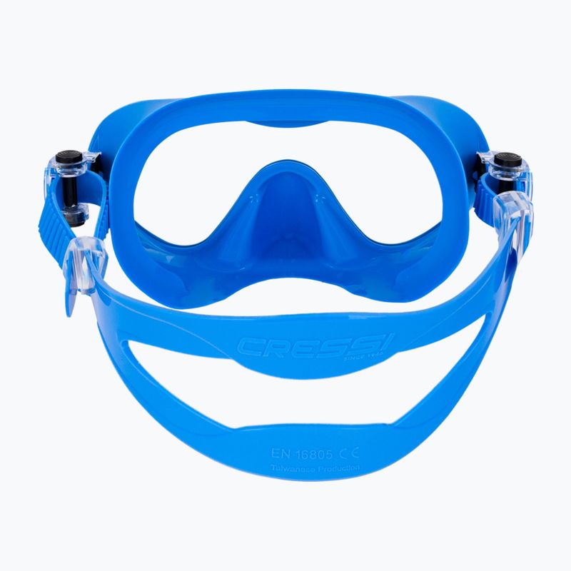 Cressi F1 Tauchmaske blau ZDN281020 5