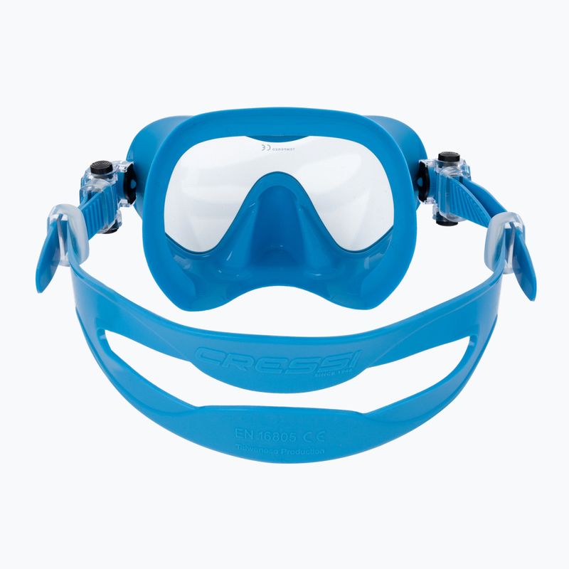 Cressi F1 Small Tauchmaske blau ZDN311020 5