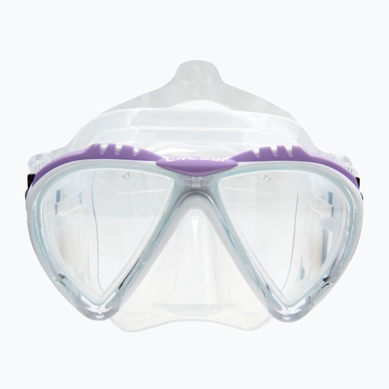 Cressi Lince lila Tauchmaske DS311030 2