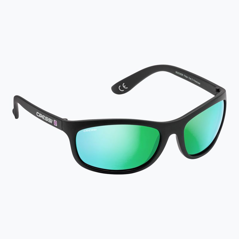 Sonnenbrille Cressi Rocker schwarz-grün DB112 5