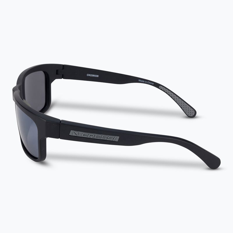 Sonnenbrille Cressi Ipanema schwarz-silber DB17