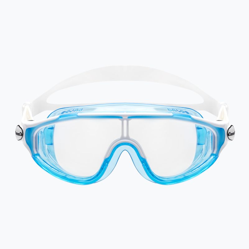 Cressi Baloo Kinderschwimmmaske weiß und blau DE203220 2