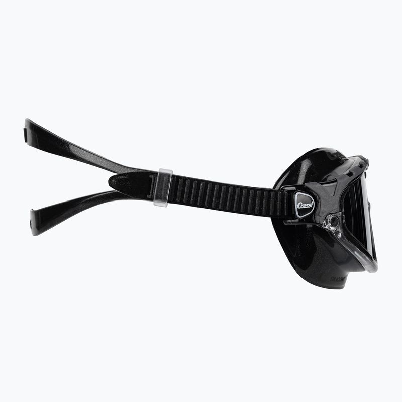 Bademaske Cressi Skylight grau-schwarz DE23475 3