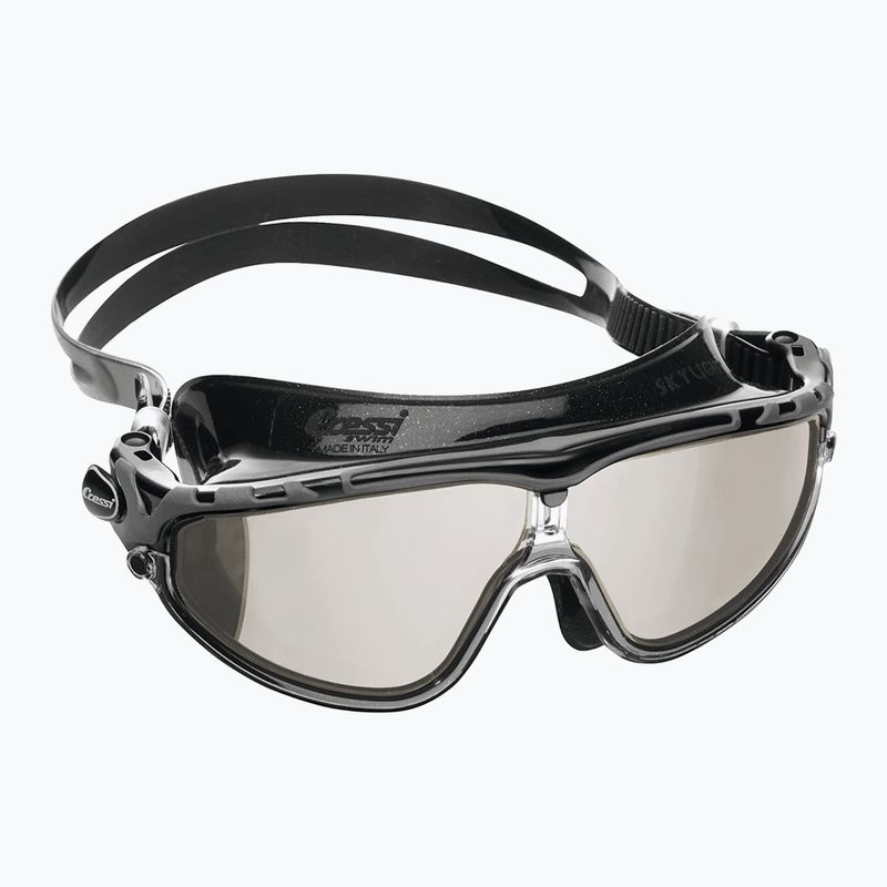 Bademaske Cressi Skylight grau-schwarz DE23475 6