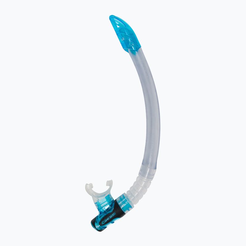 Cressi Schnorchelset Ocean Maske + Gamma Schnorchel klar blau DM1000113
