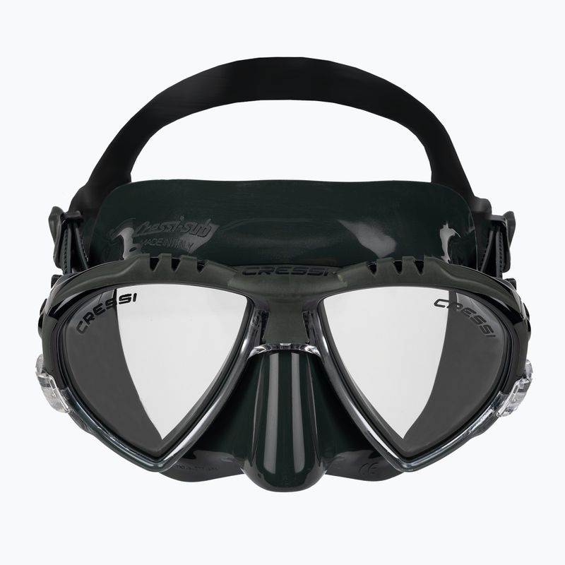 Tauchmaske Cressi Matrix grün DS3985 2