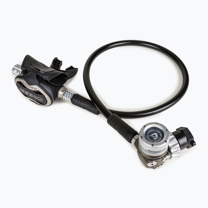 Cressi Master T10-SC Cromo Tauchregler schwarz HX840100