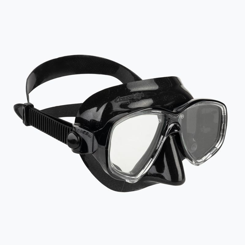 Cressi Marea + Gamma schwarzes Tauchset 2