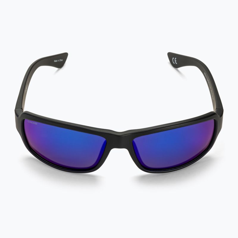 Cressi Ninja Floating schwarz/blau verspiegelte Sonnenbrille