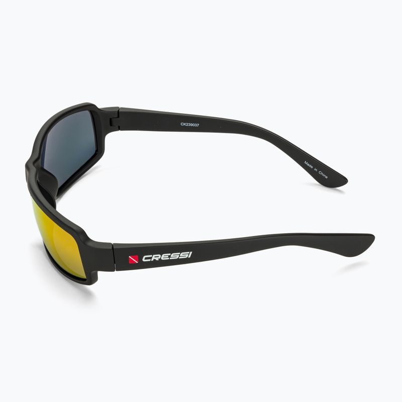Cressi Ninja Floating schwarz/orange verspiegelte Sonnenbrille