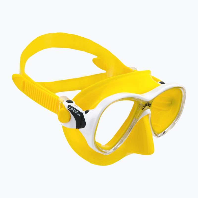 Cressi Marea Kindertauchmaske gelb DN284010