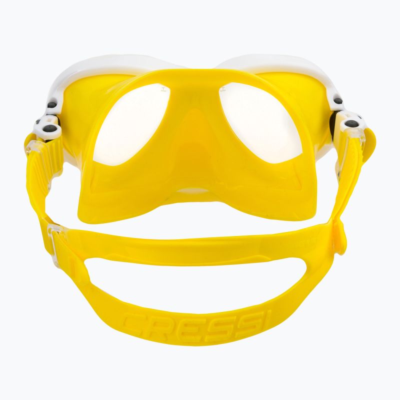 Cressi Marea Kindertauchmaske gelb DN284010 5