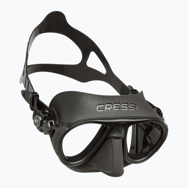 Cressi Calibro Tauchmaske schwarz DS425050
