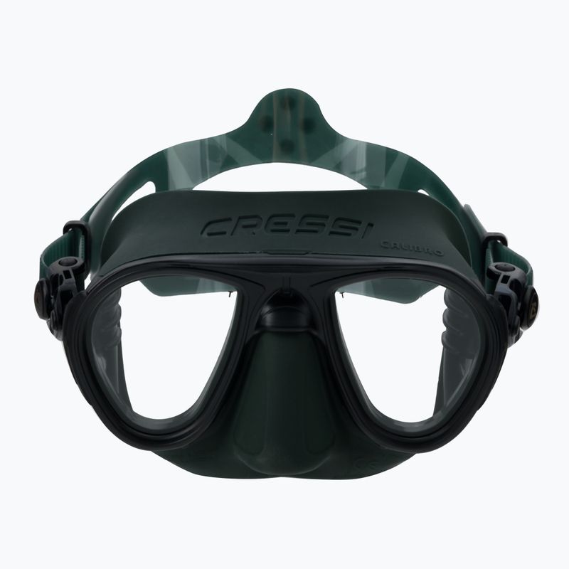 Cressi Calibro Tauchmaske grün DS429850 2