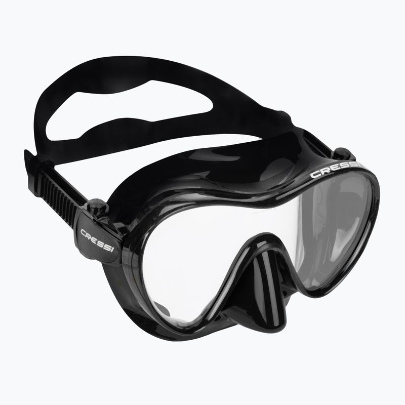 Cressi F1 + Supernova Dry Tauchset schwarz 2