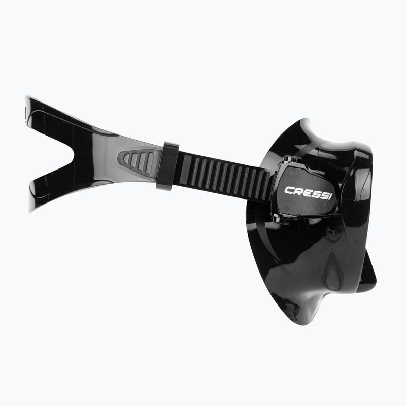 Cressi F1 + Supernova Dry Tauchset schwarz 4