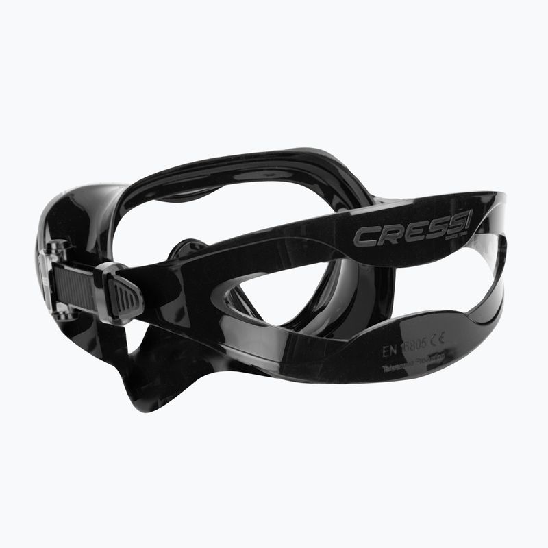 Cressi F1 + Supernova Dry Tauchset schwarz 5