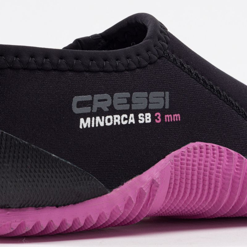 Cressi Minorca Shorty 3mm schwarz/rosa Neoprenschuhe XLX431400 7