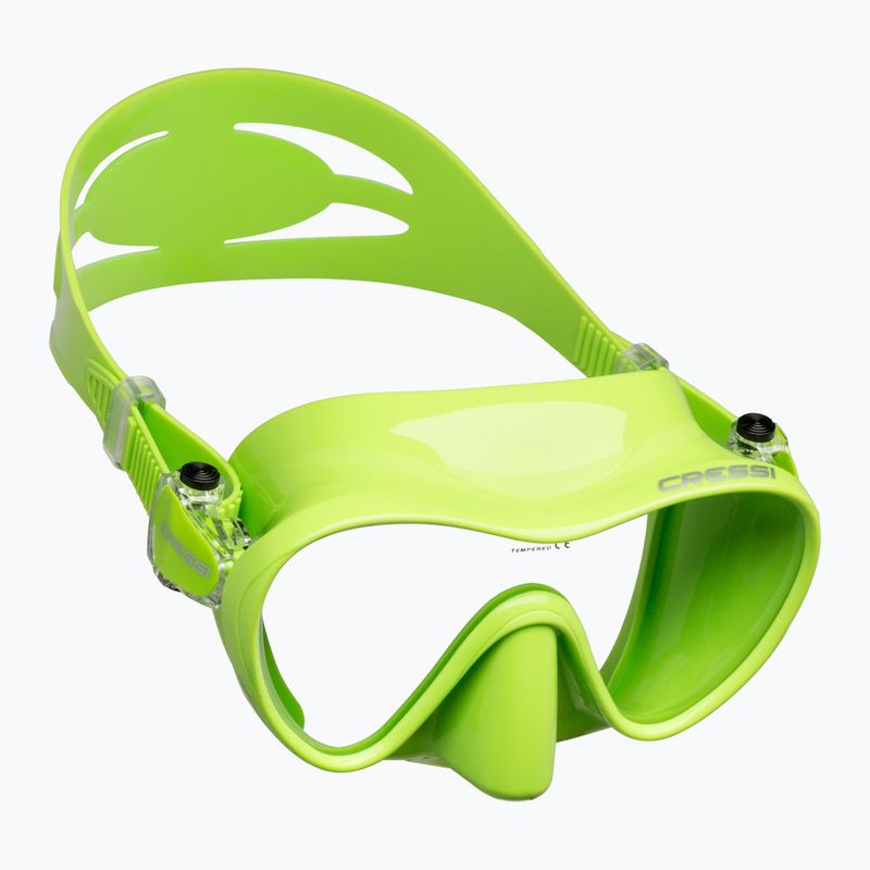 Cressi F1 Tauchmaske grün WDN281067 6