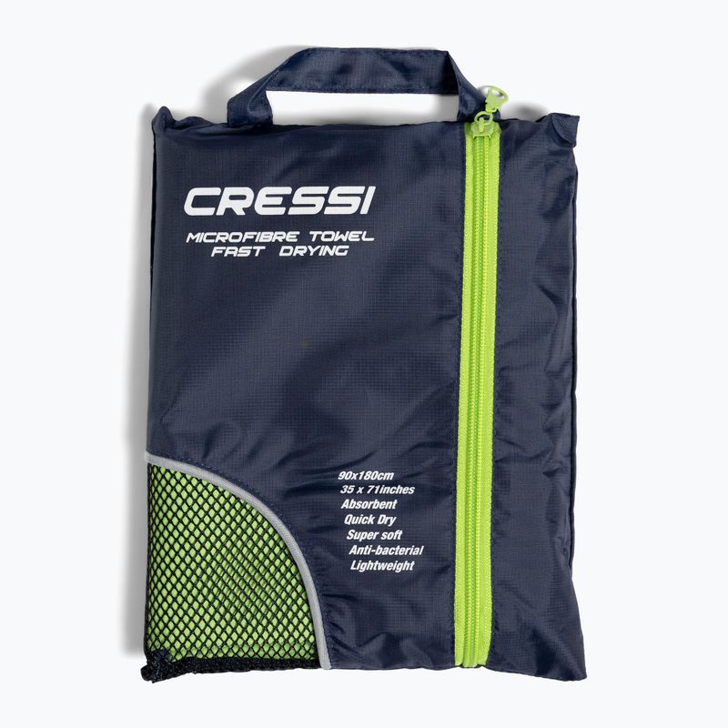 Cressi Mikrofaser-Schnelltrockenhandtuch grün XVA870098 5