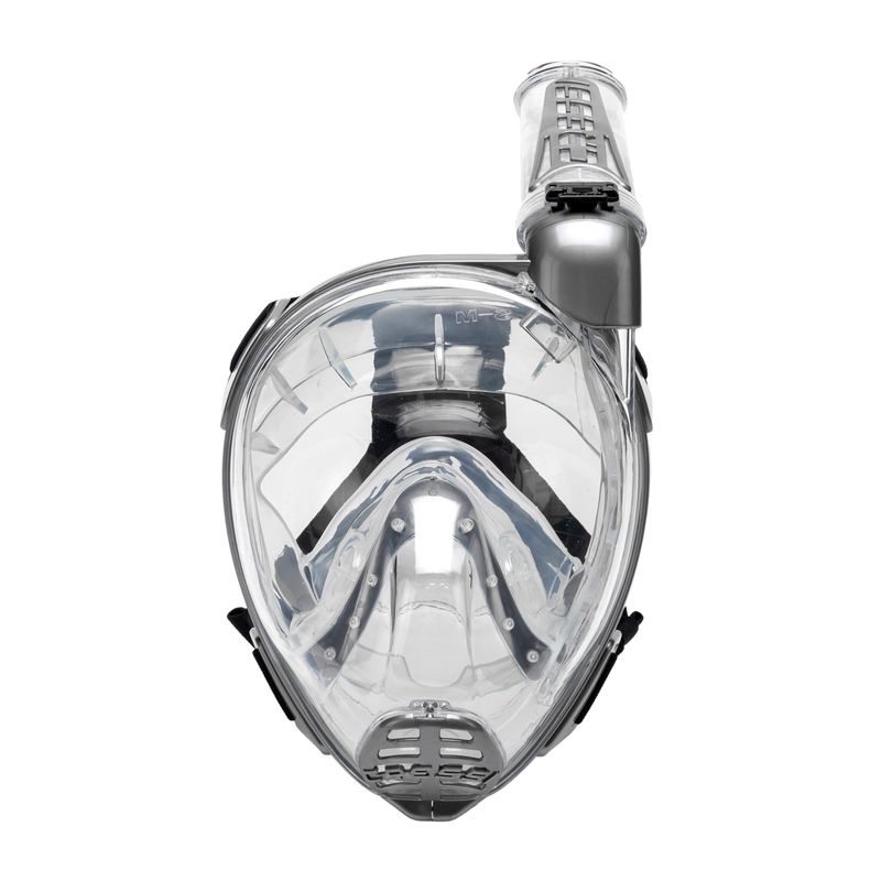 Cressi Duke Dry graue Vollgesichtsmaske zum Schnorcheln XDT000000 2