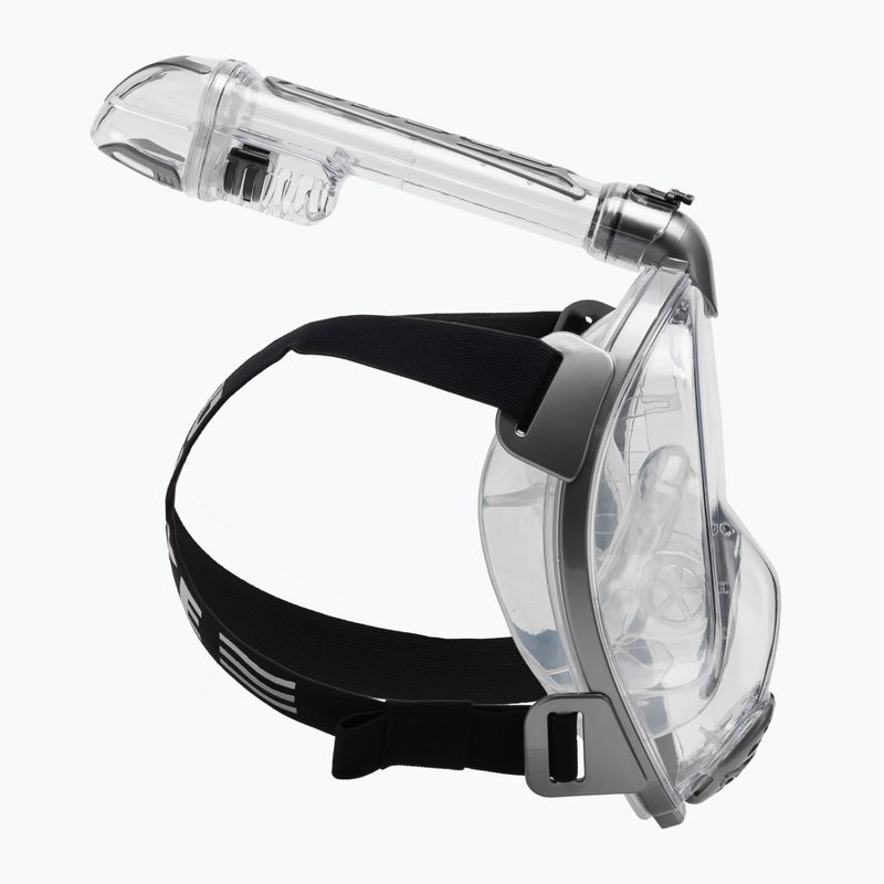 Cressi Duke Dry graue Vollgesichtsmaske zum Schnorcheln XDT000000 3