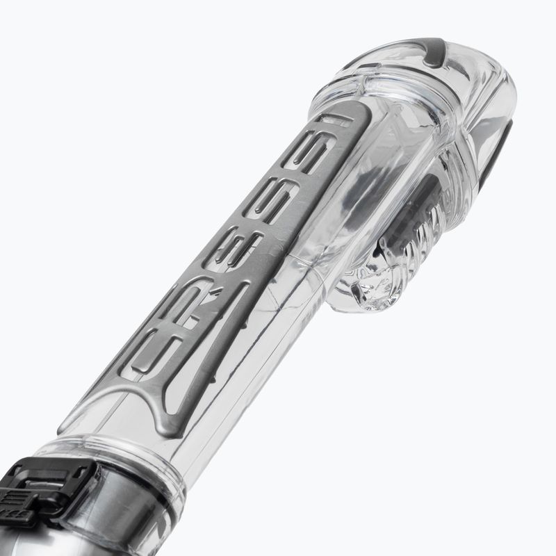 Cressi Duke Dry graue Vollgesichtsmaske zum Schnorcheln XDT000000 4