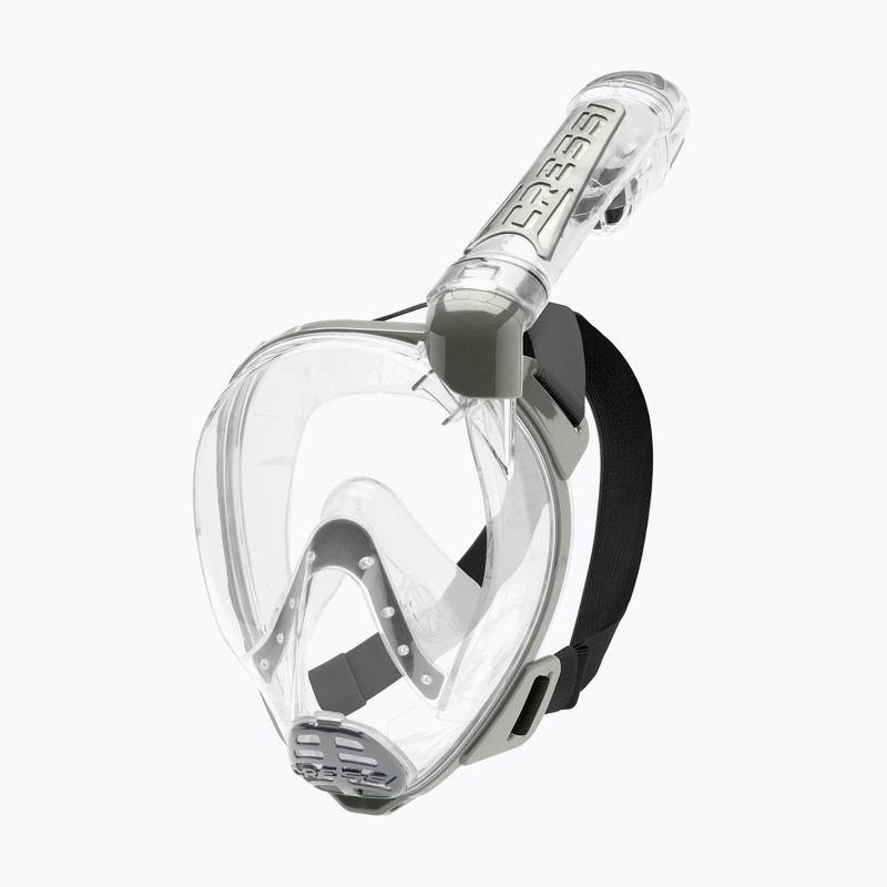 Cressi Duke Dry graue Vollgesichtsmaske zum Schnorcheln XDT000000 5
