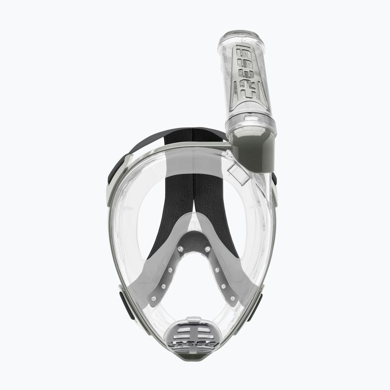 Cressi Duke Dry graue Vollgesichtsmaske zum Schnorcheln XDT000000 6