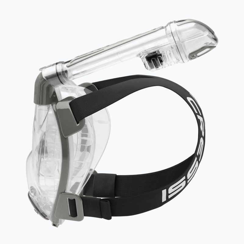 Cressi Duke Dry graue Vollgesichtsmaske zum Schnorcheln XDT000000 9