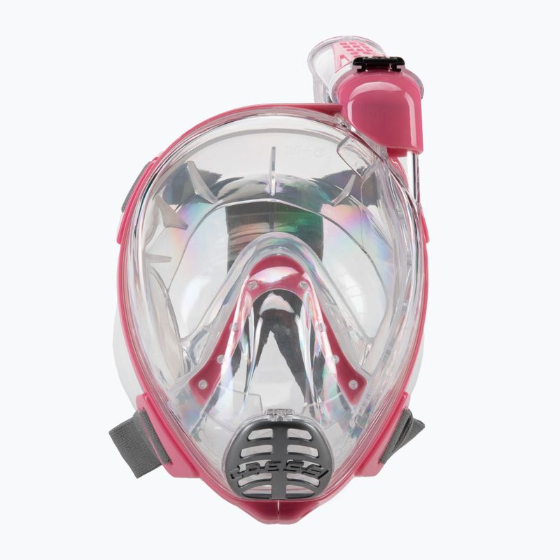 Cressi Duke Dry Vollgesichtsmaske zum Schnorcheln rosa XDT000040 2