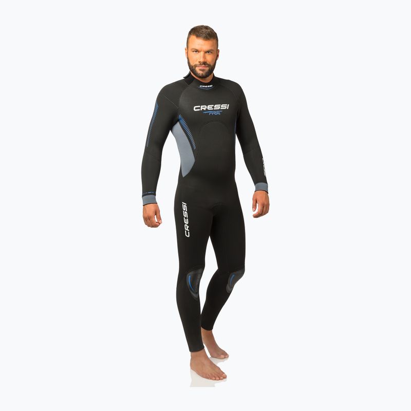 Cressi Fast Monopiece 7 mm Herren-Tauchanzug schwarz LR108703