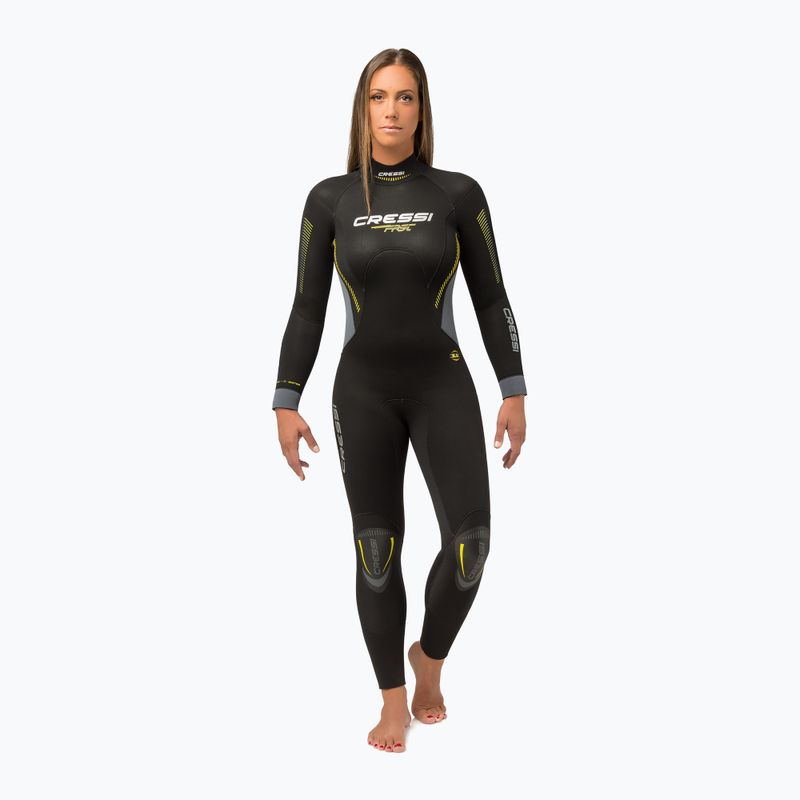 Cressi Fast Monopiece Damen Tauchanzug 5mm schwarz LR109501