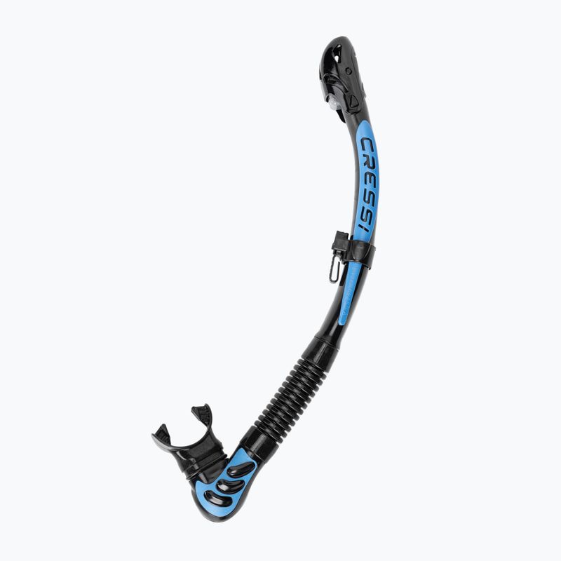 Cressi Big Eyes Evolution + Alpha Ultra Dry Tauchset schwarz/blau 3