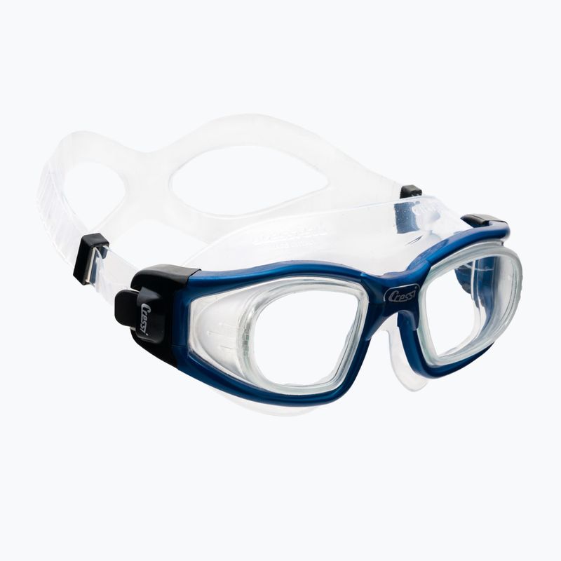 Cressi Galileo blaue Bademaske DE205055