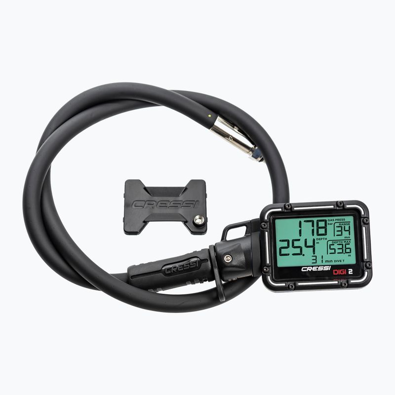 Cressi Digi2 digitale Tauchkonsole schwarz KC800055