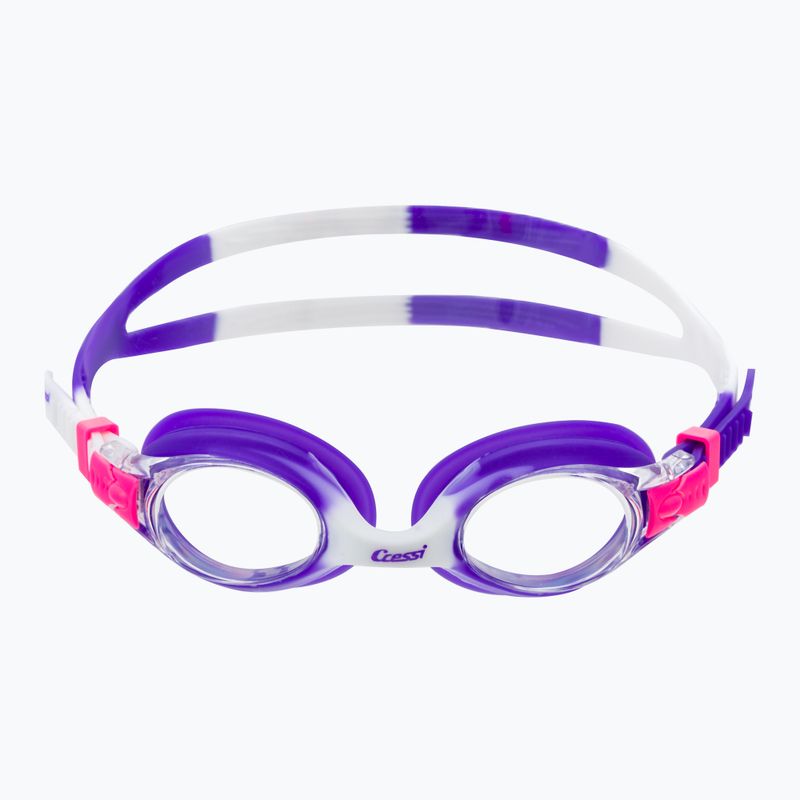Cressi Dolphin 2.0 Kinder-Schwimmbrille lila und weiß USG010430 2
