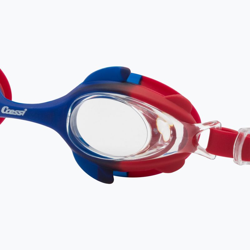 Cressi Seahorse blau/weiß/rot Kinderschwimmbrille 2