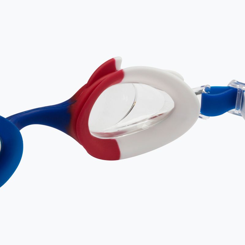 Cressi Seahorse blau/weiß/rot Kinderschwimmbrille 3