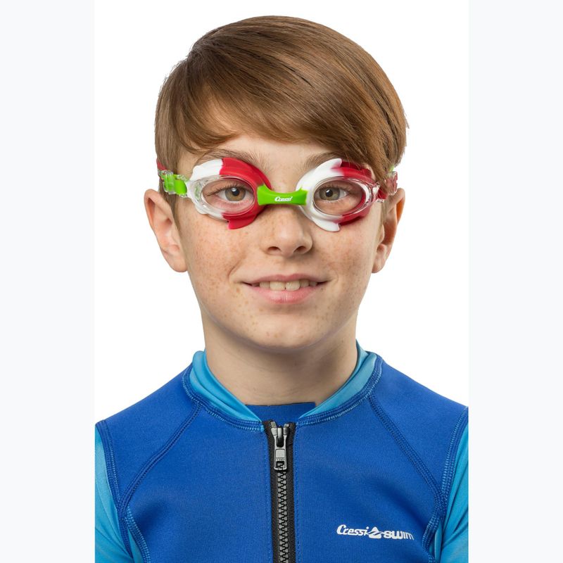 Cressi Seahorse grau/weiß/rosa Kinder-Schwimmbrille 3