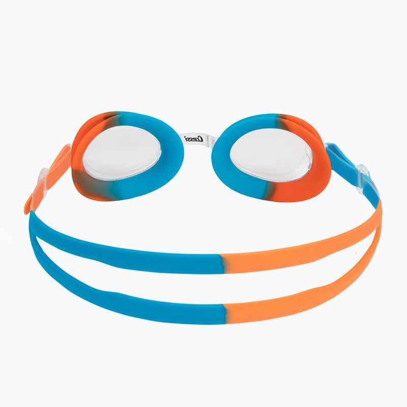 Cressi Starfish rot/azurblaue Kinder-Schwimmbrille 4