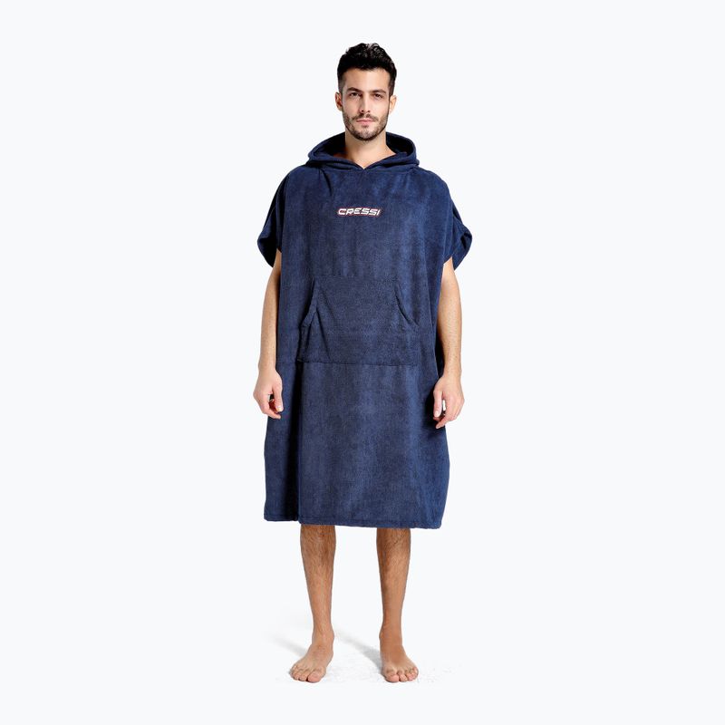 Cressi Robe Poncho navy blau XVA911000 2