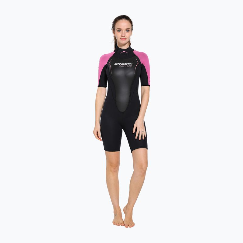 Cressi Altum Damen Neoprenanzug Shorty 3mm schwarz XLV436061 Tauchanzug