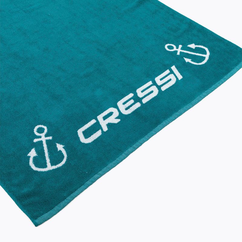 Cressi Baumwoll-Rahmenhandtuch blau XVA906790 3