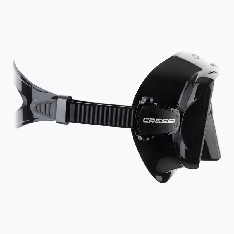 Cressi SF1 Silikon Tauchmaske schwarz 3