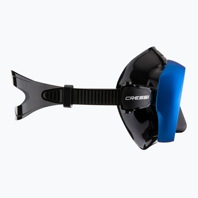 Cressi A1 Anti Fog Tauchmaske schwarz/blau 3