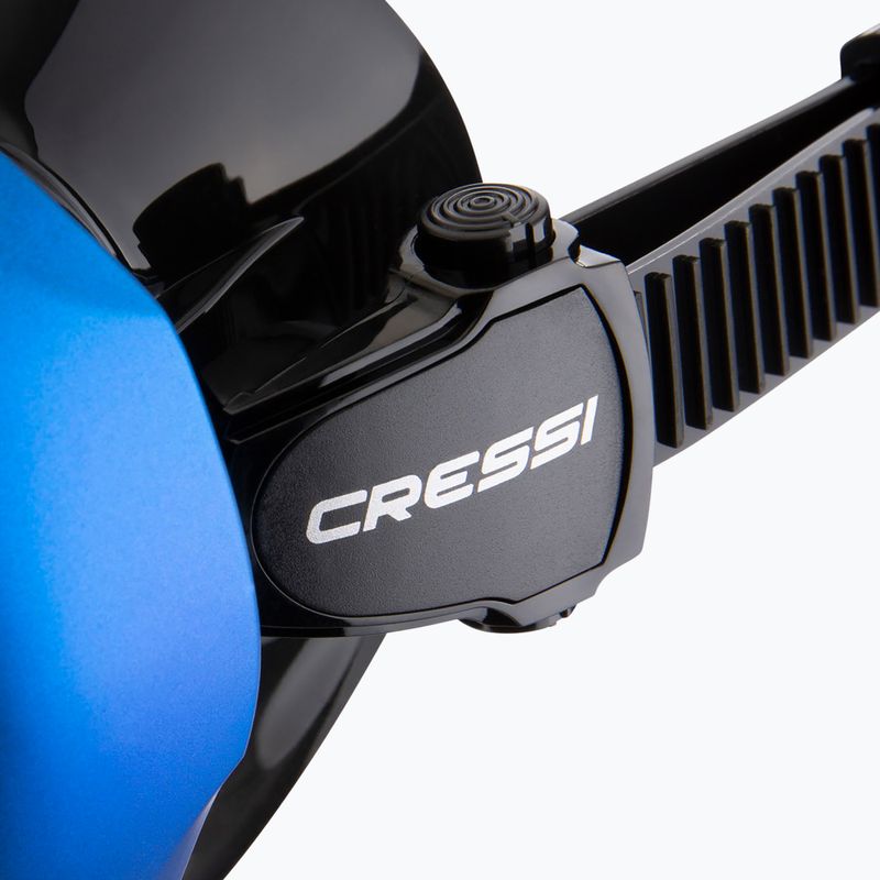 Cressi A1 Anti Fog Tauchmaske schwarz/blau 4