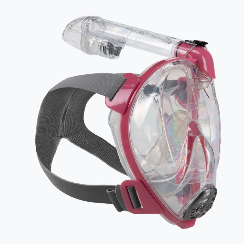 Cressi Baron Vollgesichtsmaske zum Schnorcheln rosa XDT020040