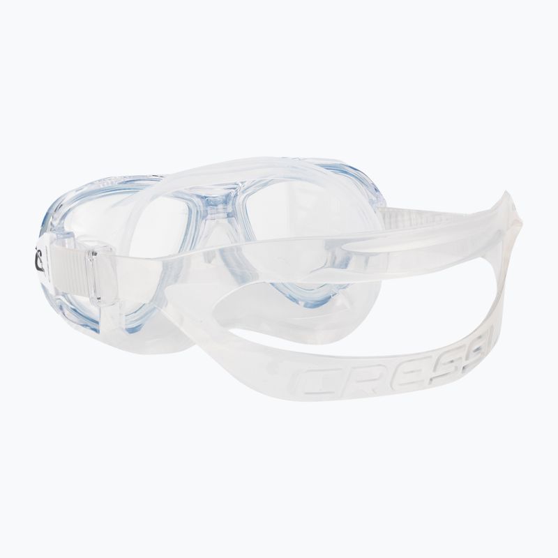 Cressi Kinderschnorchelset Perla Jr Maske + Minigringo Schnorchel klar blau DM101220 4